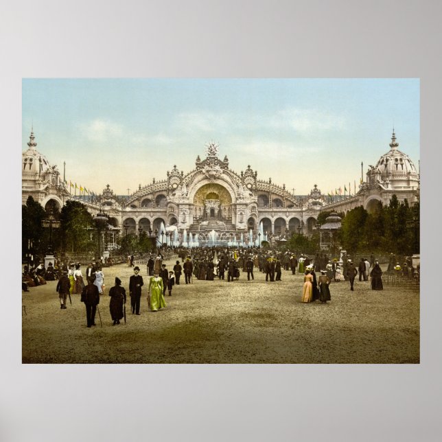 Poster Paris – Exposition Universelle 1900 (Devant)