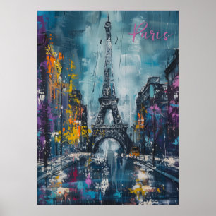 Poster Paris Fashion Night