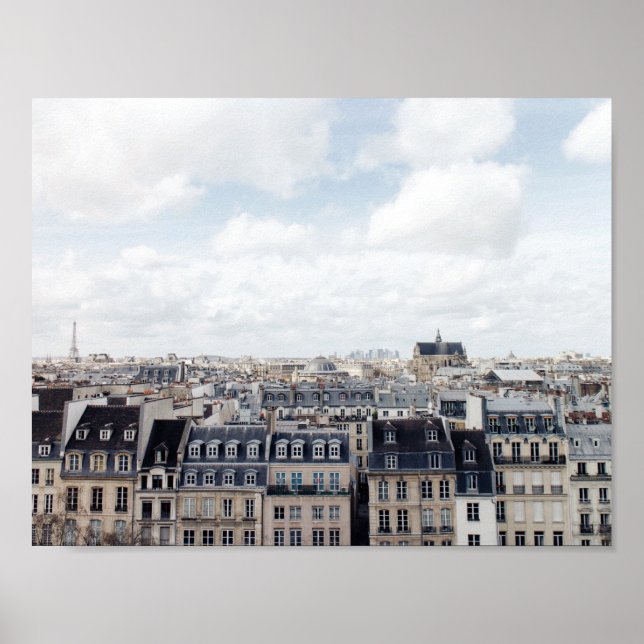 Poster Paris-France (Devant)