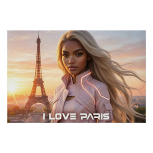 POSTER PARIS - FRANCE