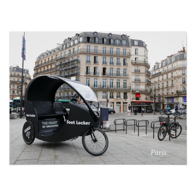 Poster Paris. France. (Devant)