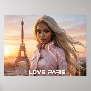 POSTER PARIS - FRANCE