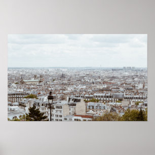Poster Paris Skyline
