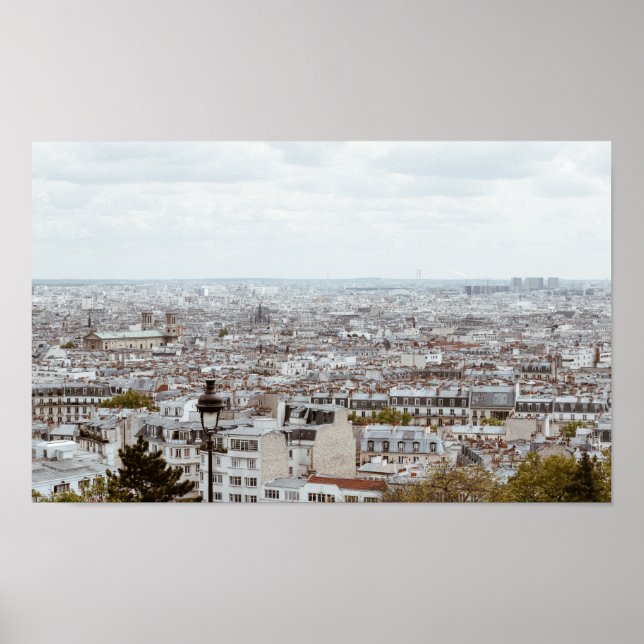Poster Paris Skyline (Devant)