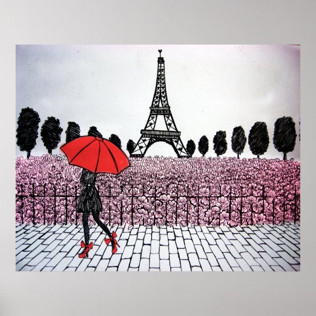 Poster Parisienne (Devant)