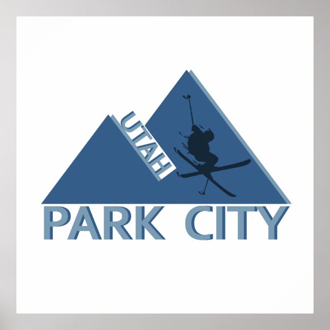 Poster Park city Utah (Devant)