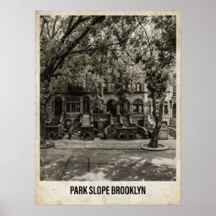 Poster Park Slope Brooklyn New York
