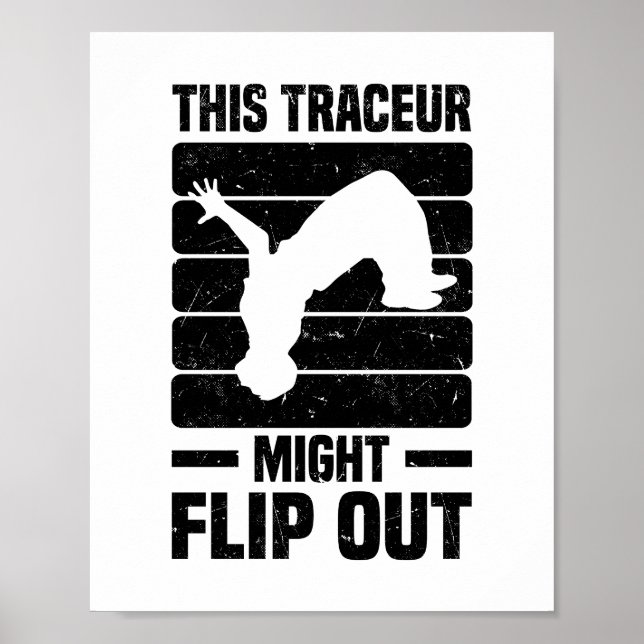 Poster parkour (Devant)