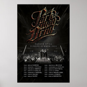 Poster Parkway Drive Darker Still023 Tour REPRODUCTION