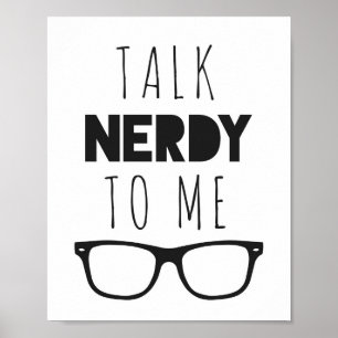 Poster Parle Nerdy à moi