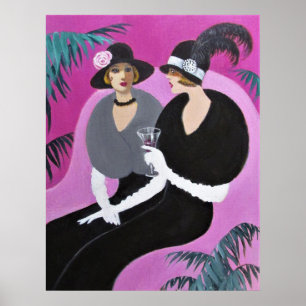 Poster Parler aux filles