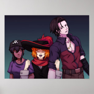 Poster Parler comme un pirate (pas de texte)