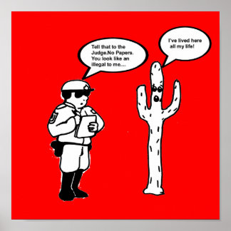 POSTER PARLER DE CACTUS