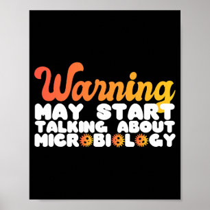 Poster Parler de microbiologie Microbiologiste 3