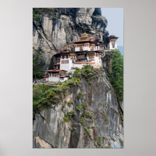 Poster Paro Taktsang : le monastère du nid de tigre - Bho