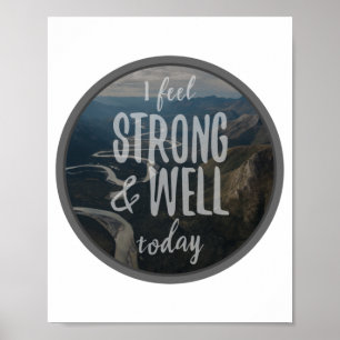 Poster paroles inspirantes du matin pour l'acceptation de