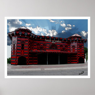 Poster Parque de Bombas de Ponce