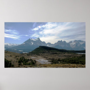 Poster Parque Torres del Paine, Chili