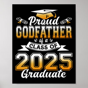 Poster Parrain 2025 Graduation Fière Parrain Cl De 20