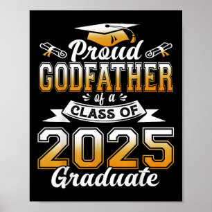 Poster Parrain 2025 Graduation Fière Parrain Cl De 20