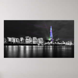 Poster Partager avec des lasers