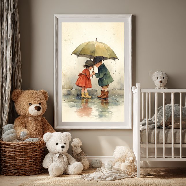 Poster Partager est l'expression de l'amour (Créateur téléchargé)