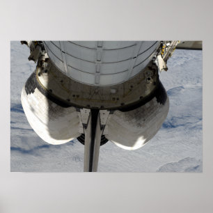 Poster Partie arrière de la navette spatiale Endeavor 2