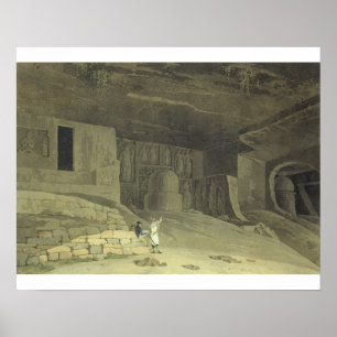 Poster Partie des grottes de Kanaree, Salsette, plaque 62