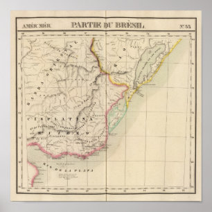 Poster Partie du Brésil 35