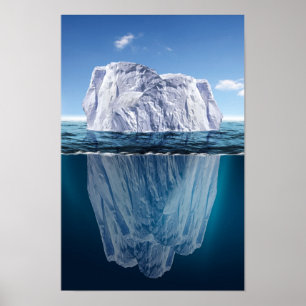 Poster Partie émergée de l'iceberg