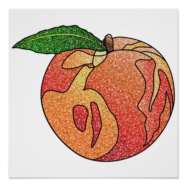 Poster Parties scintillant (Devant)