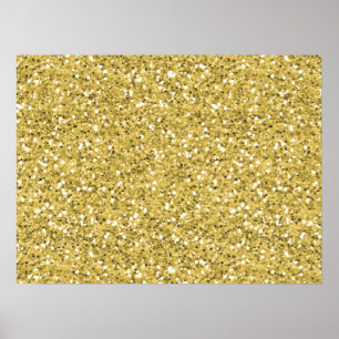 Poster Parties scintillant Golden Shimmer