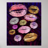 Parties scintillant Sparkly Kiss Lips Beauty Maqui