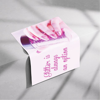 Poster Parties scintillant vous fait briller, clou salon 