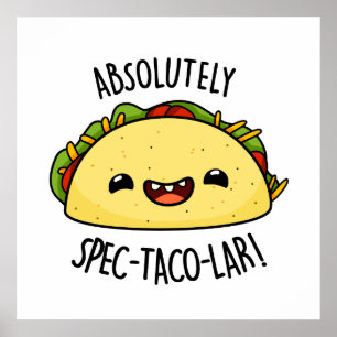 Poster Parun Taco Funny Spec-Taco-Lar
