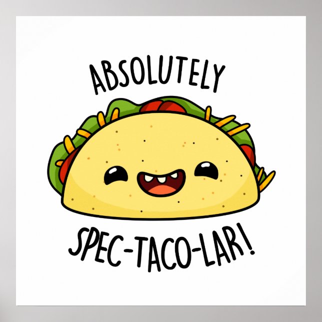 Poster Parun Taco Funny Spec-Taco-Lar (Devant)