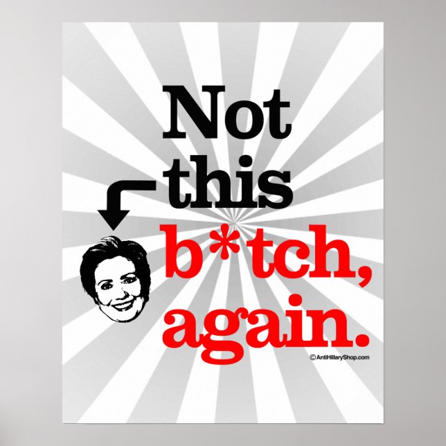 Poster Pas ce B-tch de nouveau -png.png (Devant)