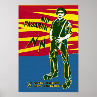 POSTER PAS D'AFFICHAGE PASARAN