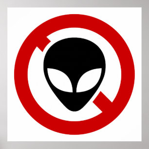 POSTER PAS D'ALIEN