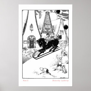 Poster Pas dans l'affiche