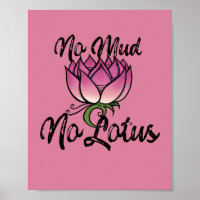 Pas de boue Pas de lotus