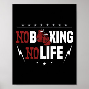 Poster Pas De Boxe Pas De Vie Pour Un Boxer