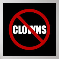 Pas de clowns