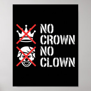 Poster Pas de couronne, pas de clown Résister au projet d