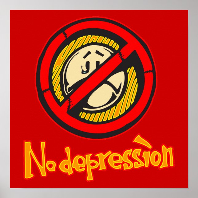 Poster Pas de dépression (Devant)