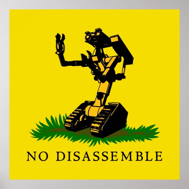 Poster Pas de désassemblage (Devant)