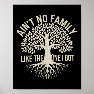 Poster Pas De Famille Comme Celle Que J'Ai Obtenu Drôle F
