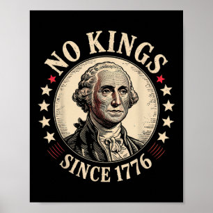 Poster Pas de rois en Amérique 1776