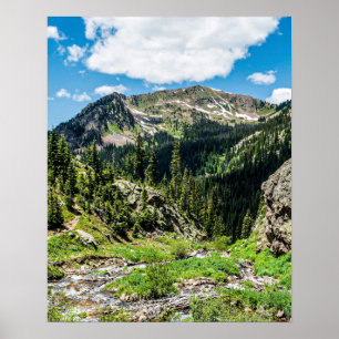 Poster Pas de sentiers vers le haut // Beauté merveilleus