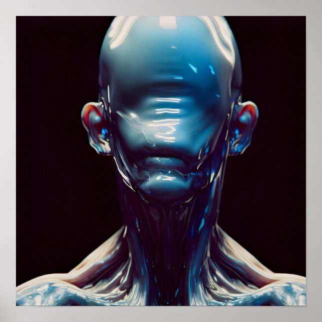 Poster Pas d'horreur ornée (Devant)